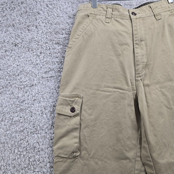 VTG American Eagle Mens Pants 33x30 (Fits 30x29) Military Cargo Pants Y2K Grunge - Picture 3 of 14